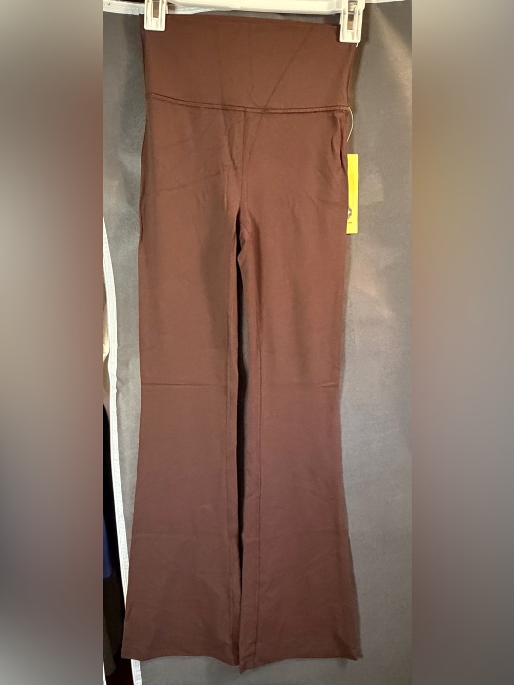 Women’s All in Motion Brown Flared Leggings Size XS NWT